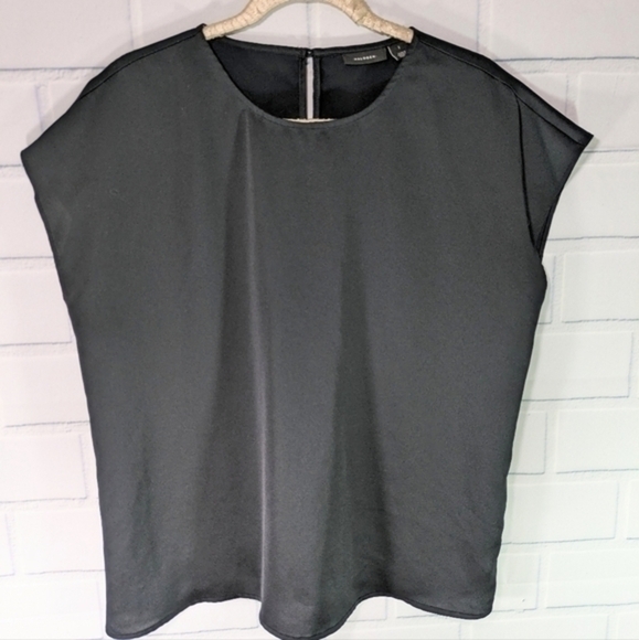 Halogen Black Lightweight Top Keyhole Back Neck Closure - Picture 1 of 4